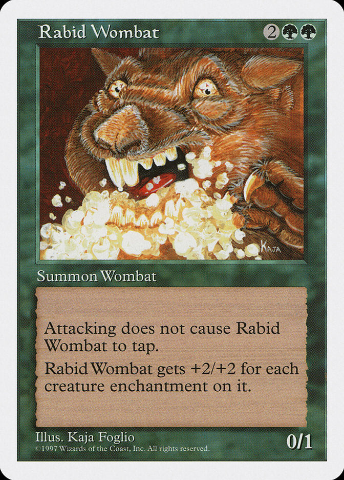 Rabid Wombat [Fifth Edition] | Impulse Games and Hobbies