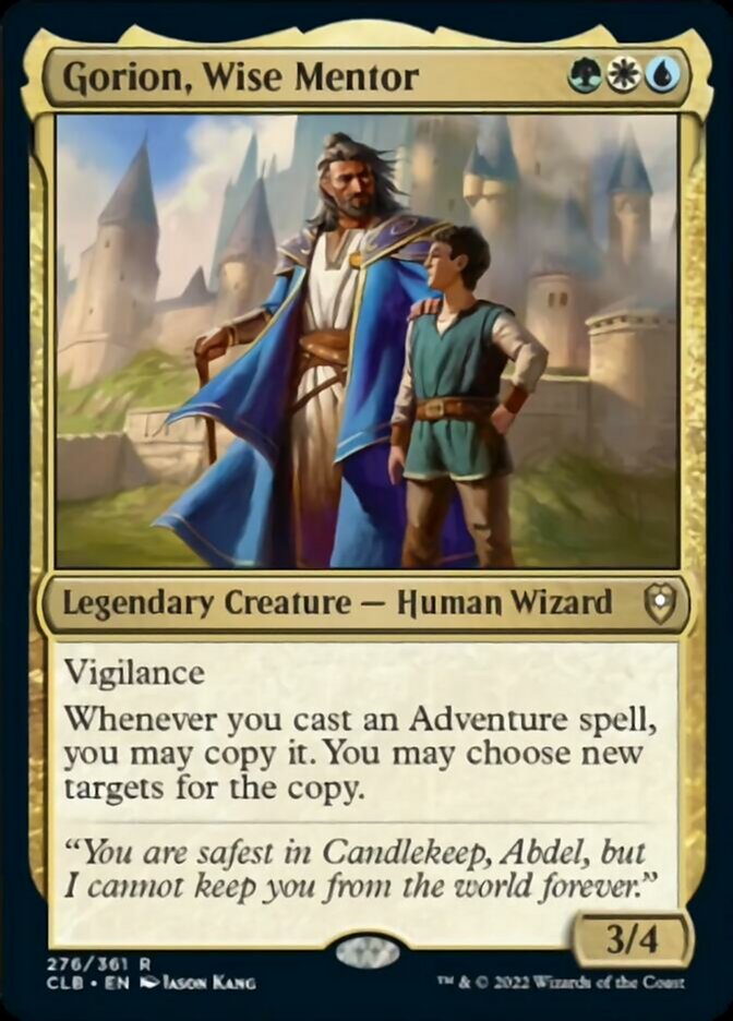 Gorion, Wise Mentor [Commander Legends: Battle for Baldur's Gate] | Impulse Games and Hobbies