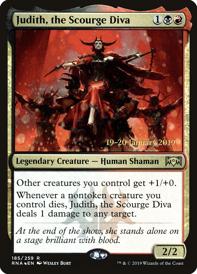 Judith, the Scourge Diva [Ravnica Allegiance Prerelease Promos] | Impulse Games and Hobbies