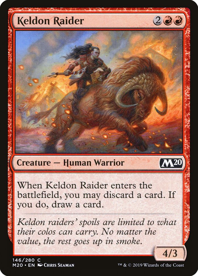 Keldon Raider [Core Set 2020] | Impulse Games and Hobbies