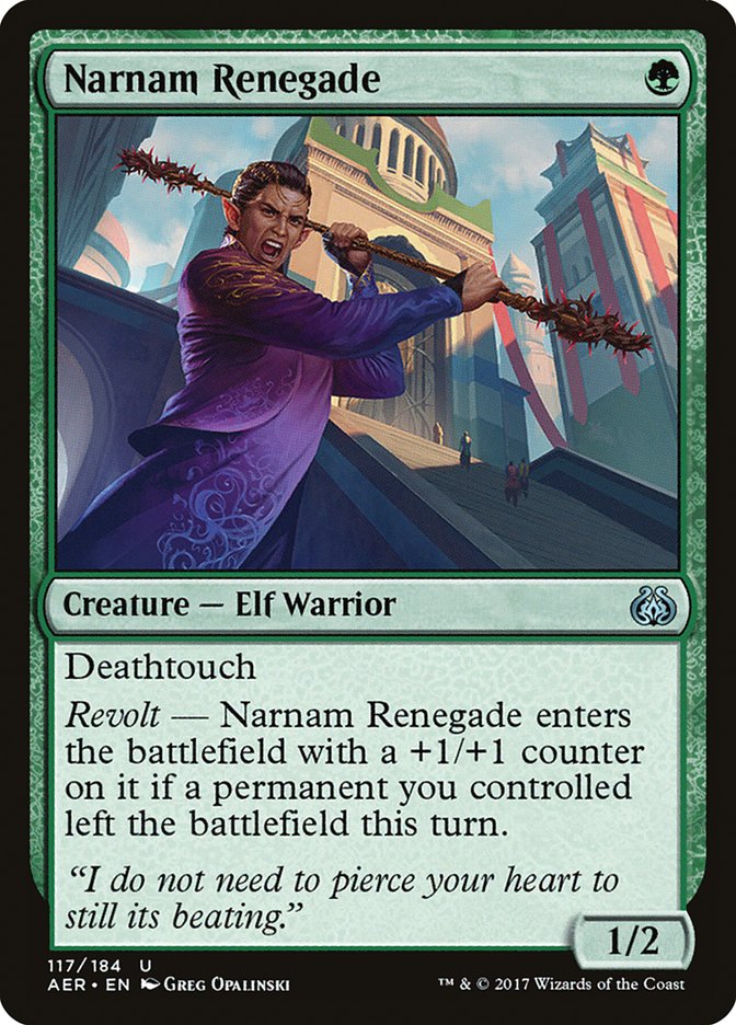 Narnam Renegade [Aether Revolt] | Impulse Games and Hobbies