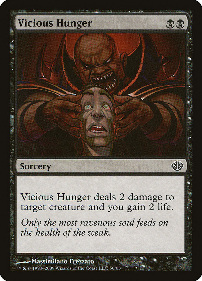 Vicious Hunger [Duel Decks: Garruk vs. Liliana] | Impulse Games and Hobbies