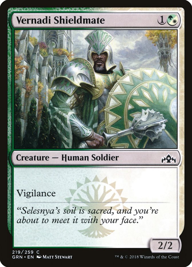 Vernadi Shieldmate [Guilds of Ravnica] | Impulse Games and Hobbies