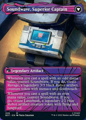 Soundwave, Sonic Spy // Soundwave, Superior Captain (Shattered Glass) [Universes Beyond: Transformers] | Impulse Games and Hobbies