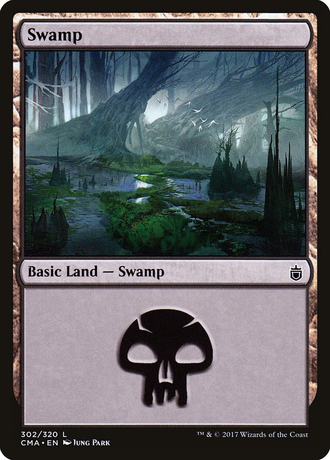 Swamp (302) [Commander Anthology] | Impulse Games and Hobbies