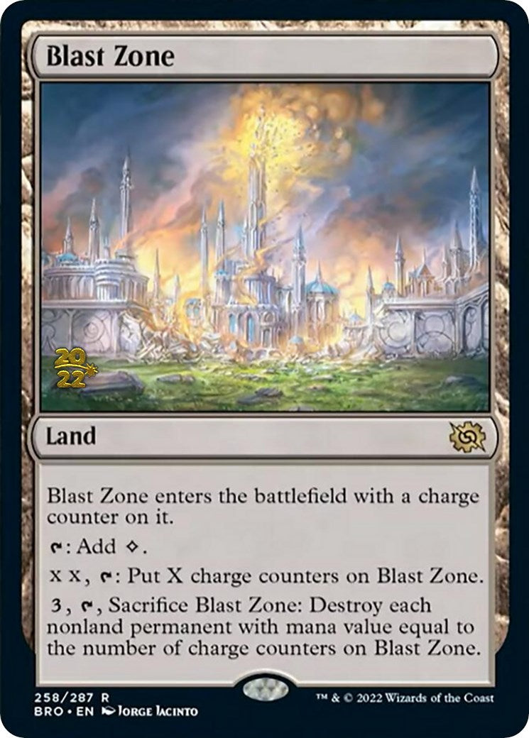 Blast Zone (258) [The Brothers' War: Prerelease Promos] | Impulse Games and Hobbies