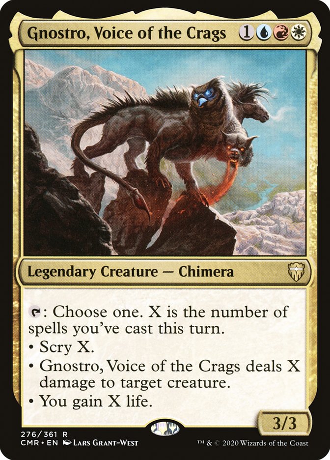 Gnostro, Voice of the Crags [Commander Legends] | Impulse Games and Hobbies