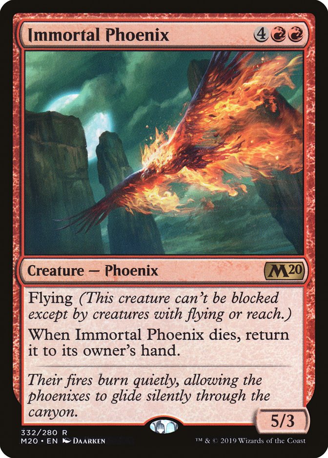 Immortal Phoenix [Core Set 2020] | Impulse Games and Hobbies