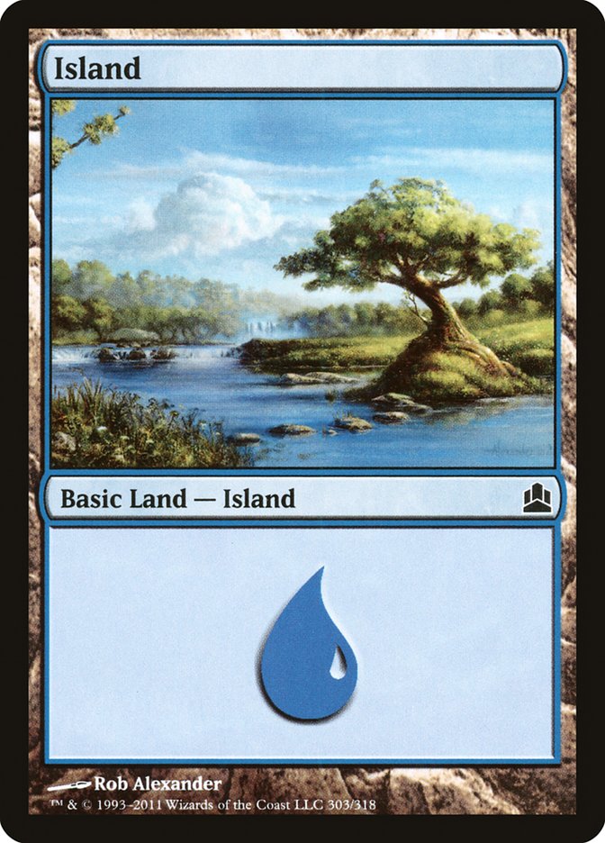 Island (303) [Commander 2011] | Impulse Games and Hobbies