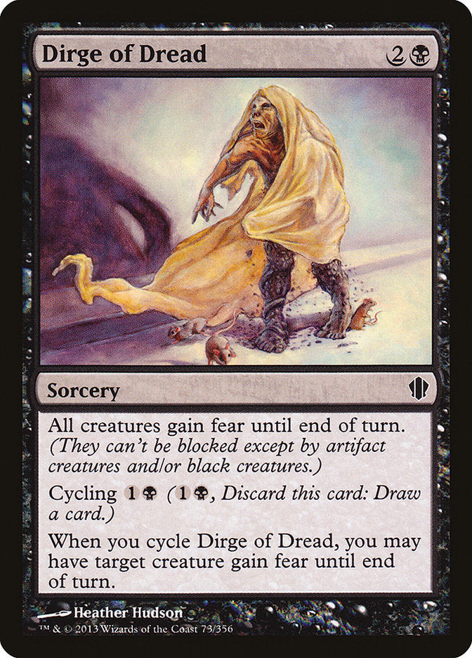 Dirge of Dread [Commander 2013] | Impulse Games and Hobbies