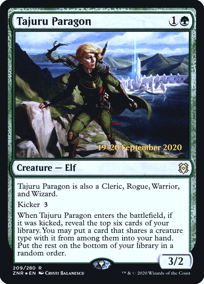 Tajuru Paragon  [Zendikar Rising Prerelease Promos] | Impulse Games and Hobbies