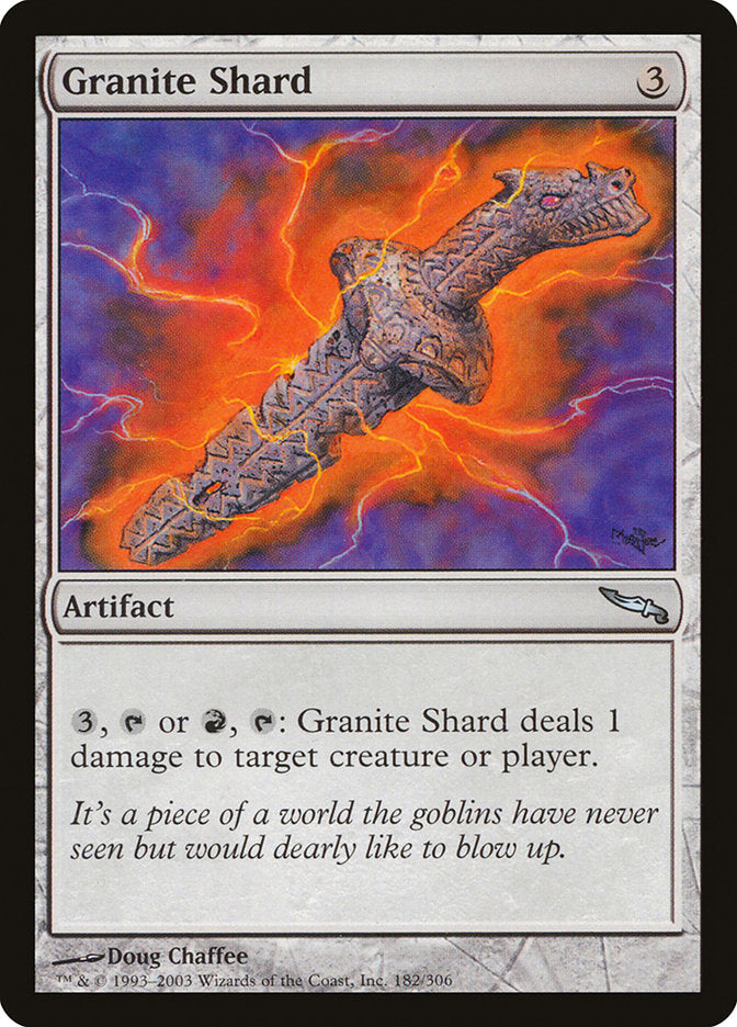 Granite Shard [Mirrodin] | Impulse Games and Hobbies