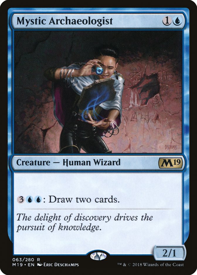 Mystic Archaeologist [Core Set 2019] | Impulse Games and Hobbies