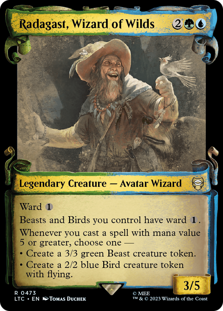 Radagast, Wizard of Wilds [The Lord of the Rings: Tales of Middle-Earth Commander Showcase Scrolls] | Impulse Games and Hobbies