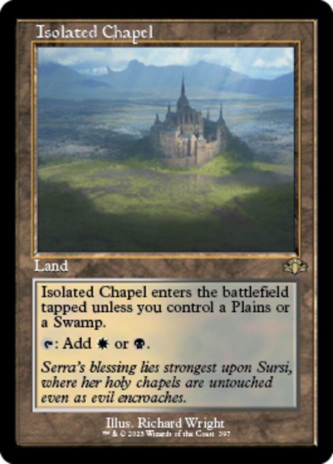 Isolated Chapel (Retro) [Dominaria Remastered] | Impulse Games and Hobbies