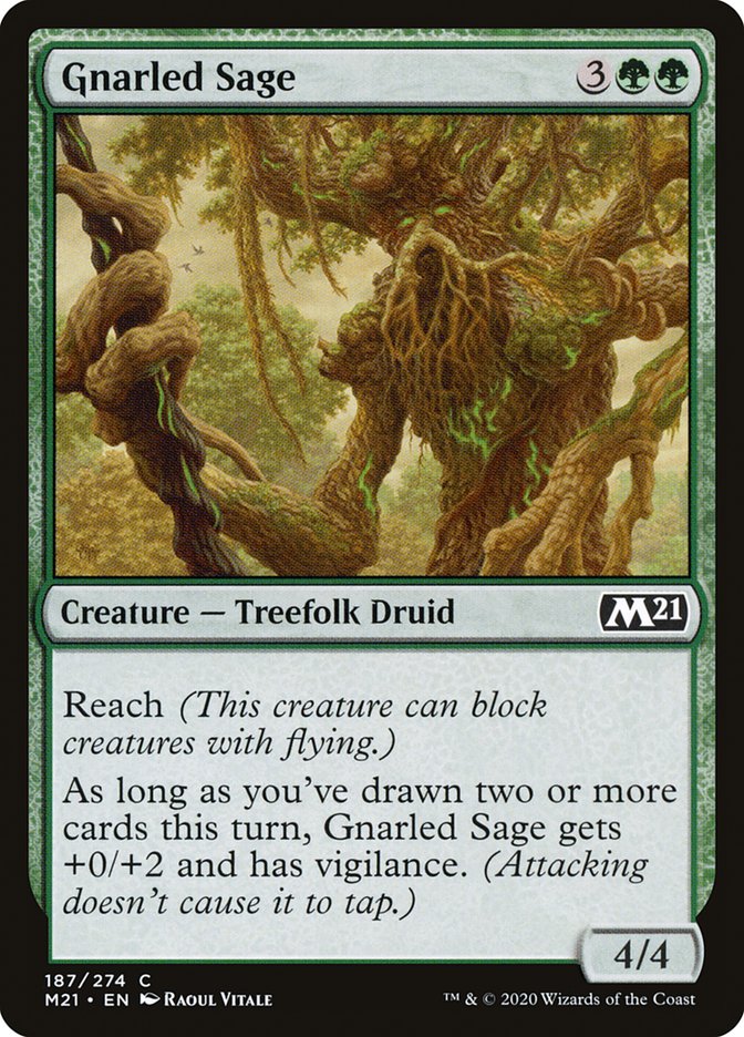 Gnarled Sage [Core Set 2021] | Impulse Games and Hobbies