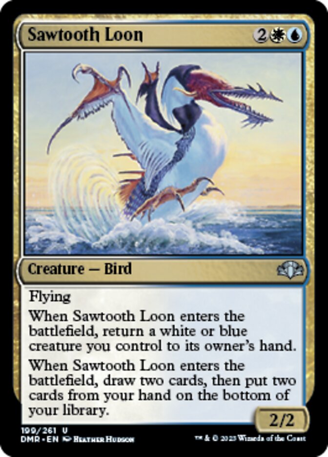 Sawtooth Loon [Dominaria Remastered] | Impulse Games and Hobbies