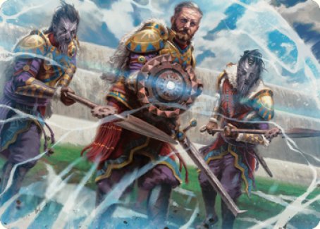 Argivian Phalanx Art Card [Dominaria United Art Series] | Impulse Games and Hobbies