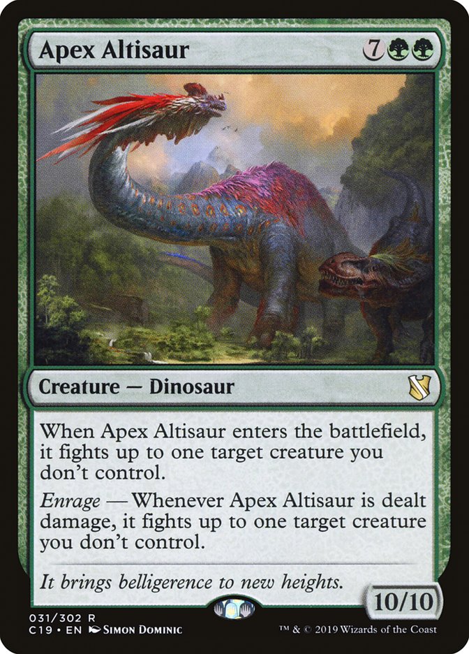 Apex Altisaur [Commander 2019] | Impulse Games and Hobbies