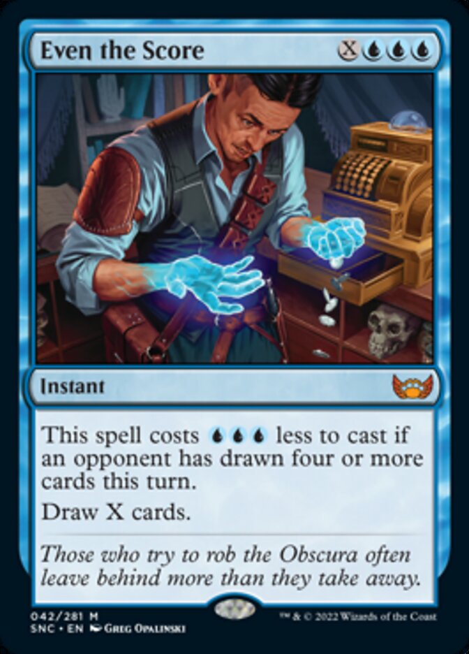 Even the Score [Streets of New Capenna] | Impulse Games and Hobbies