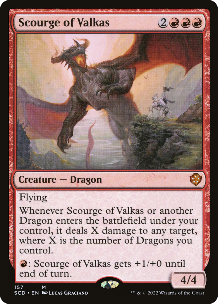 Scourge of Valkas [Starter Commander Decks] | Impulse Games and Hobbies