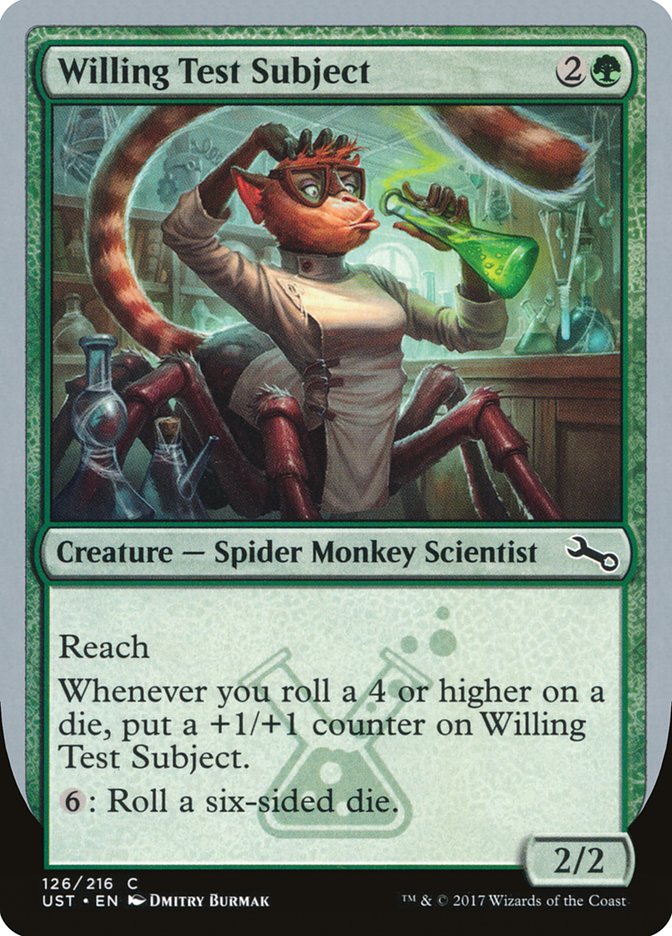 Willing Test Subject [Unstable] | Impulse Games and Hobbies