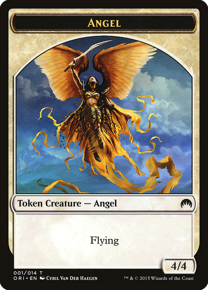 Angel Token [Magic Origins Tokens] | Impulse Games and Hobbies