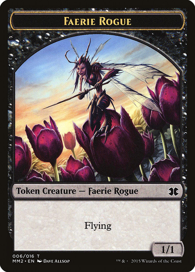 Faerie Rogue Token [Modern Masters 2015 Tokens] | Impulse Games and Hobbies