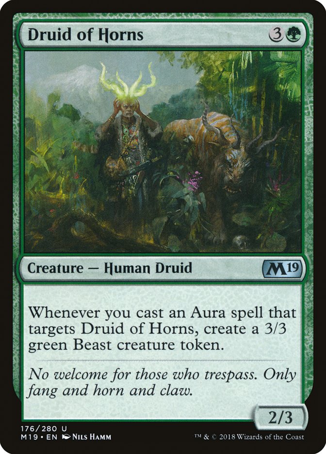 Druid of Horns [Core Set 2019] | Impulse Games and Hobbies