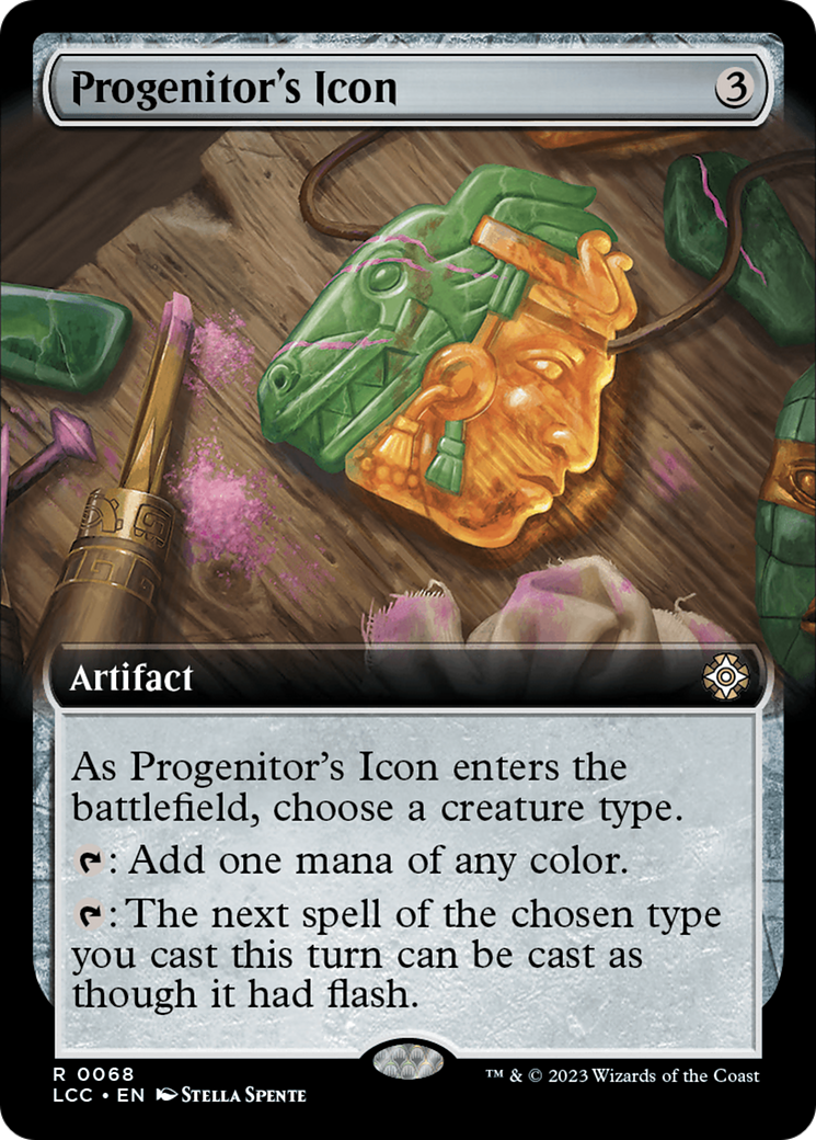 Progenitor's Icon (Extended Art) [The Lost Caverns of Ixalan Commander] | Impulse Games and Hobbies