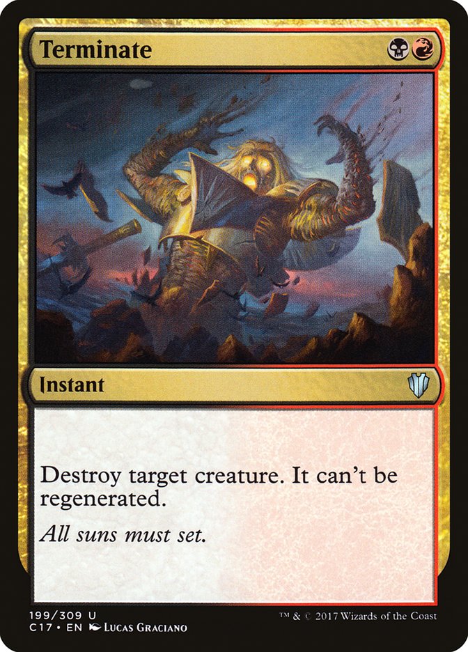 Terminate [Commander 2017] | Impulse Games and Hobbies