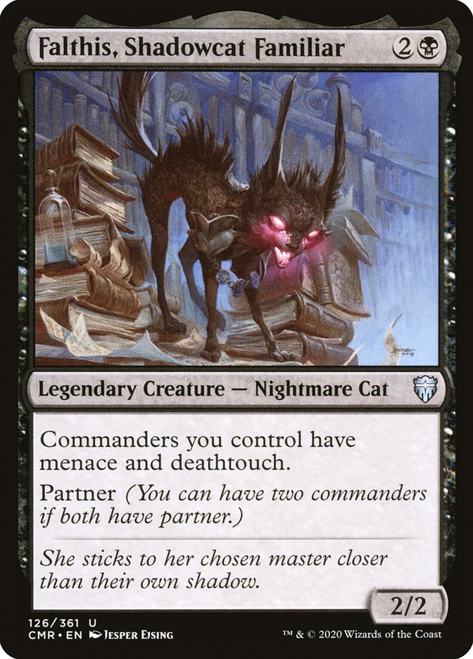 Falthis, Shadowcat Familiar [Commander Legends] | Impulse Games and Hobbies