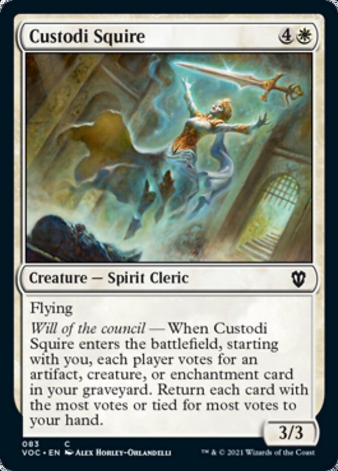 Custodi Squire [Innistrad: Crimson Vow Commander] | Impulse Games and Hobbies
