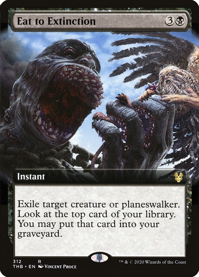 Eat to Extinction (Extended Art) [Theros Beyond Death] | Impulse Games and Hobbies
