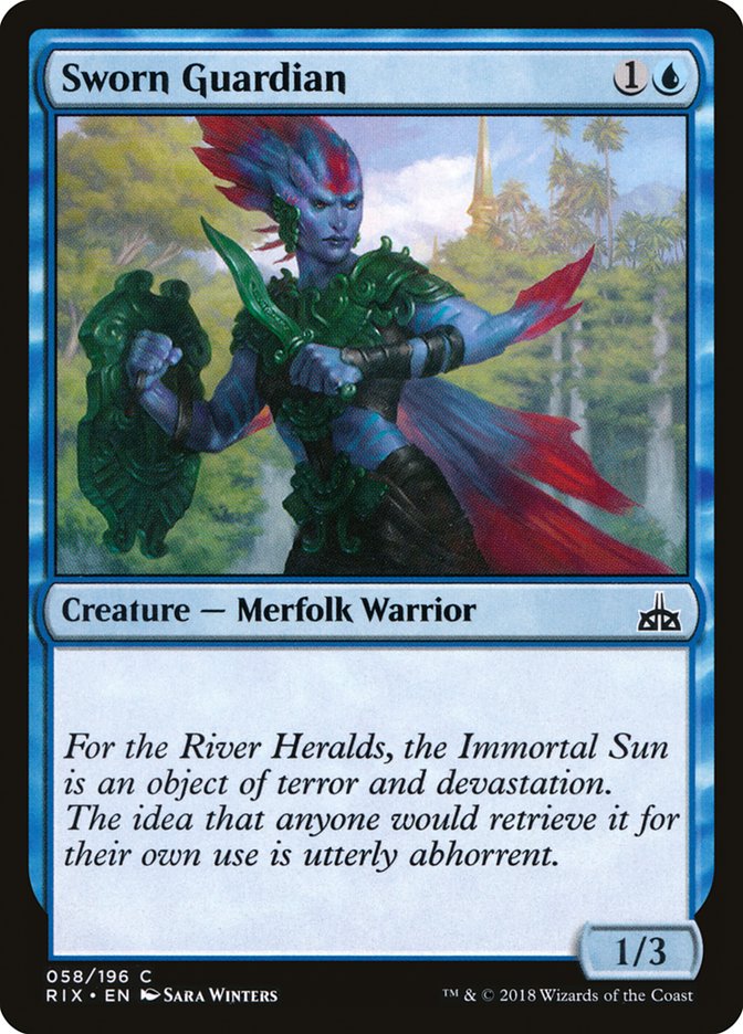 Sworn Guardian [Rivals of Ixalan] | Impulse Games and Hobbies