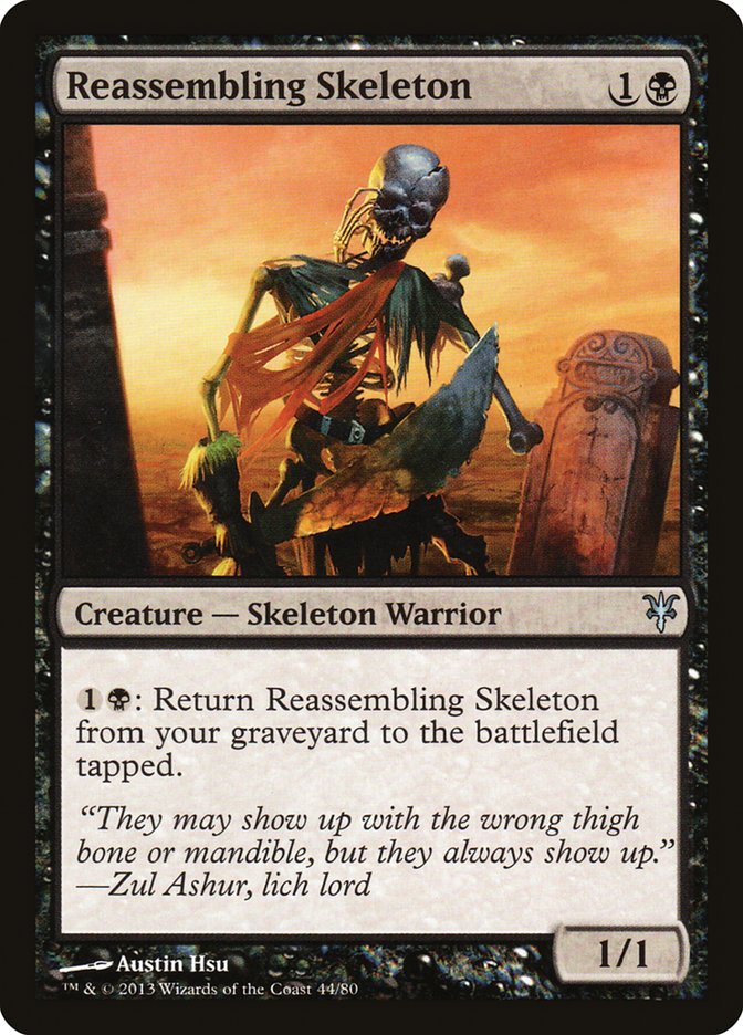 Reassembling Skeleton [Duel Decks: Sorin vs. Tibalt] | Impulse Games and Hobbies