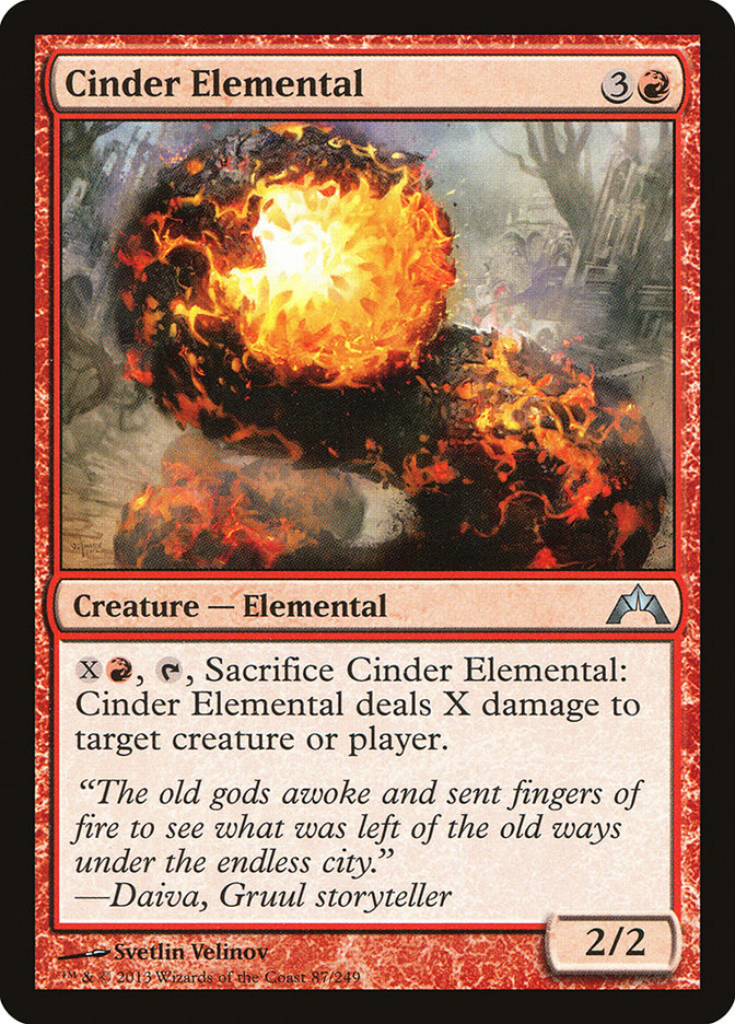 Cinder Elemental [Gatecrash] | Impulse Games and Hobbies