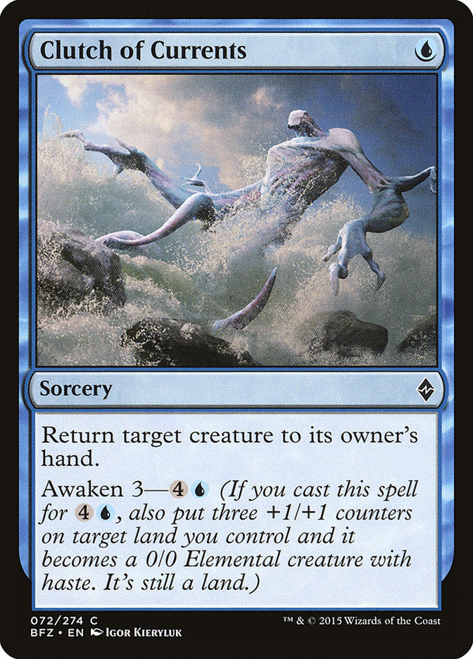 Clutch of Currents [Battle for Zendikar] | Impulse Games and Hobbies