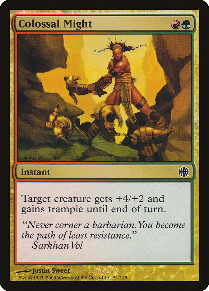 Colossal Might [Alara Reborn] | Impulse Games and Hobbies