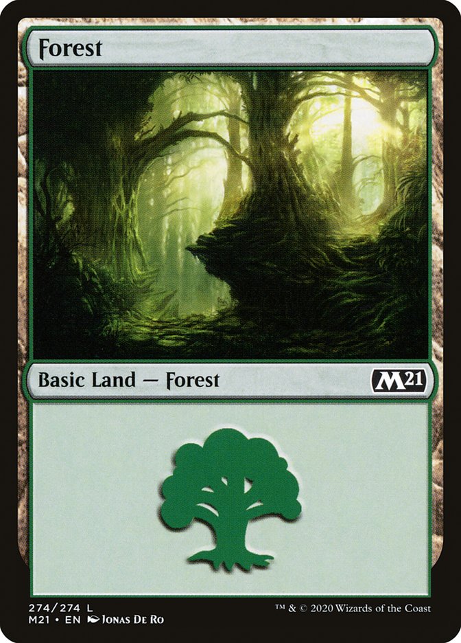 Forest (274) [Core Set 2021] | Impulse Games and Hobbies