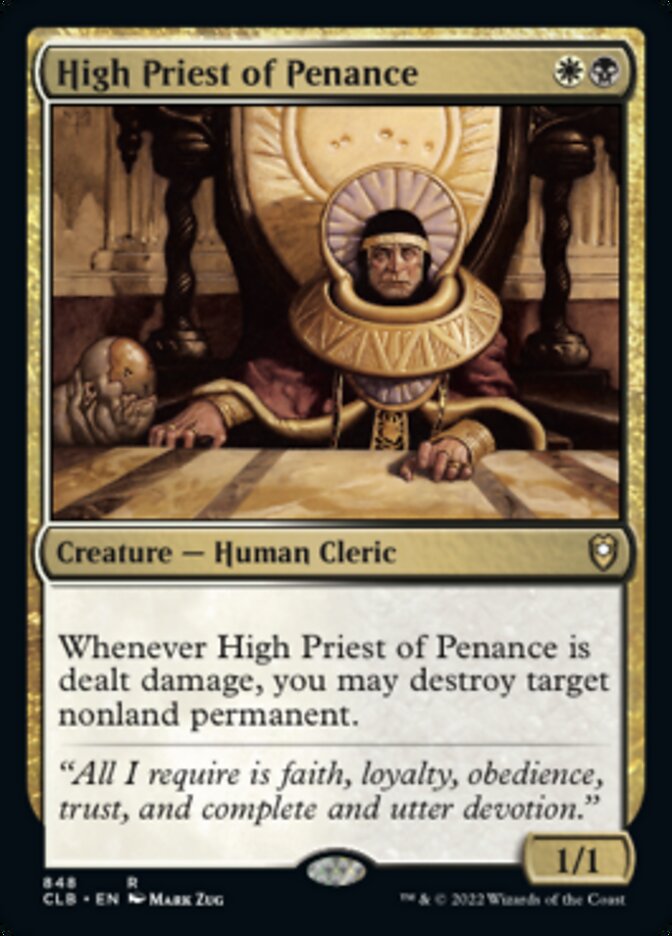 High Priest of Penance [Commander Legends: Battle for Baldur's Gate] | Impulse Games and Hobbies