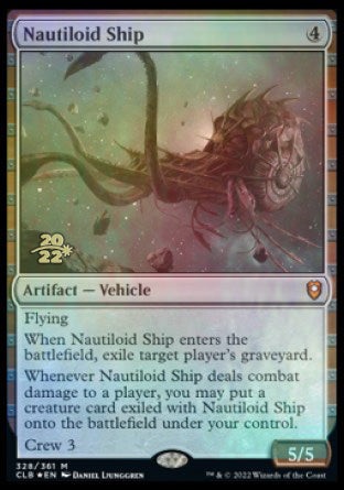 Nautiloid Ship [Commander Legends: Battle for Baldur's Gate Prerelease Promos] | Impulse Games and Hobbies