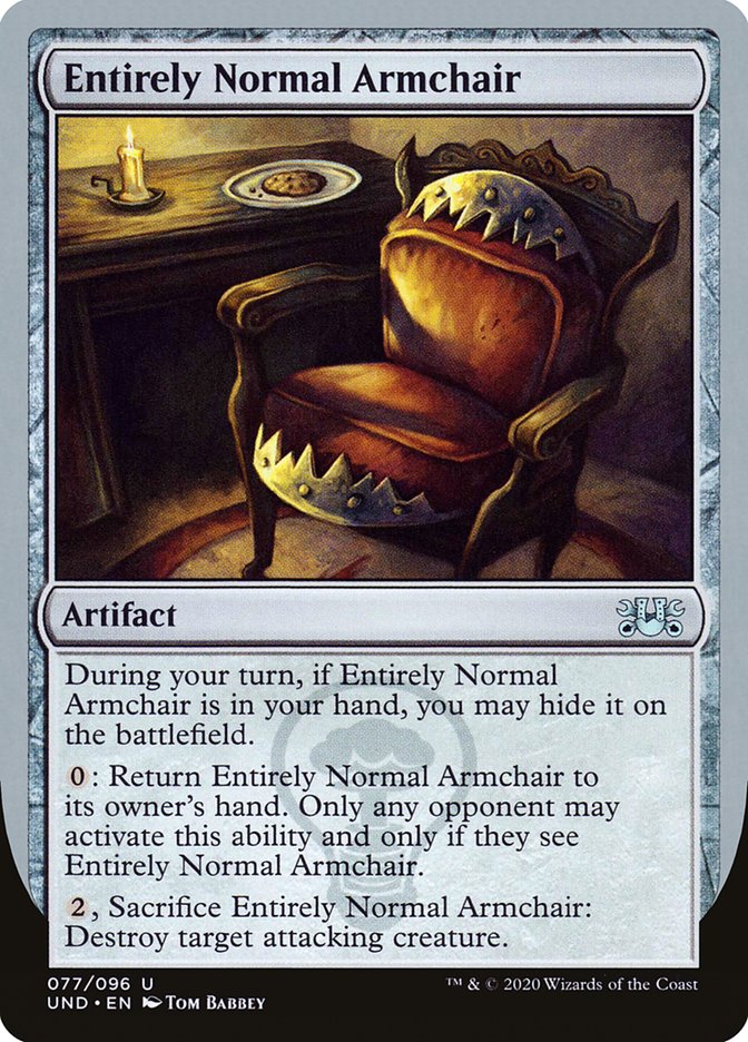 Entirely Normal Armchair [Unsanctioned] | Impulse Games and Hobbies