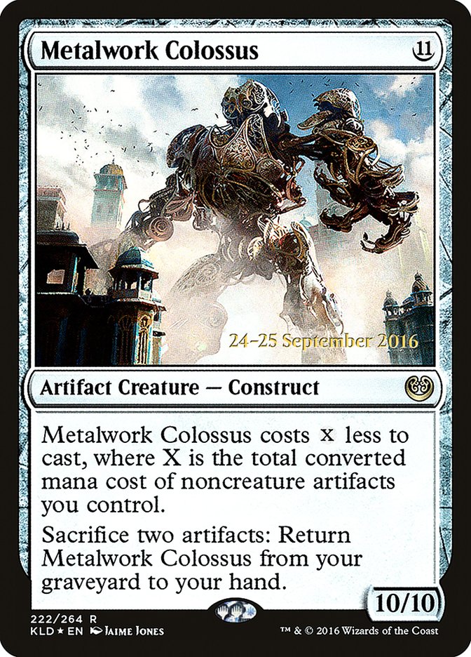 Metalwork Colossus [Kaladesh Prerelease Promos] | Impulse Games and Hobbies