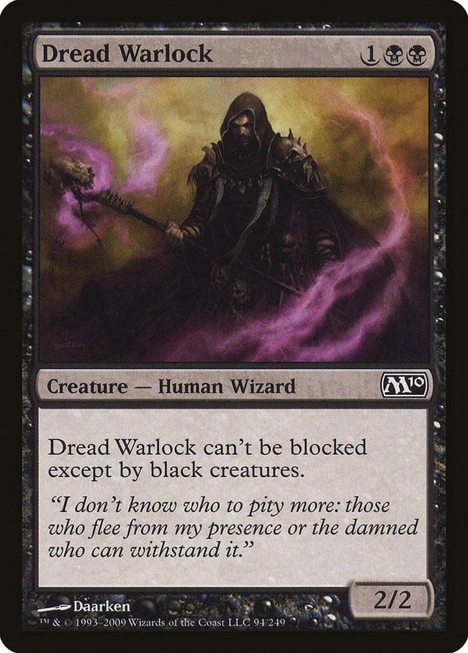 Dread Warlock [Magic 2010] | Impulse Games and Hobbies