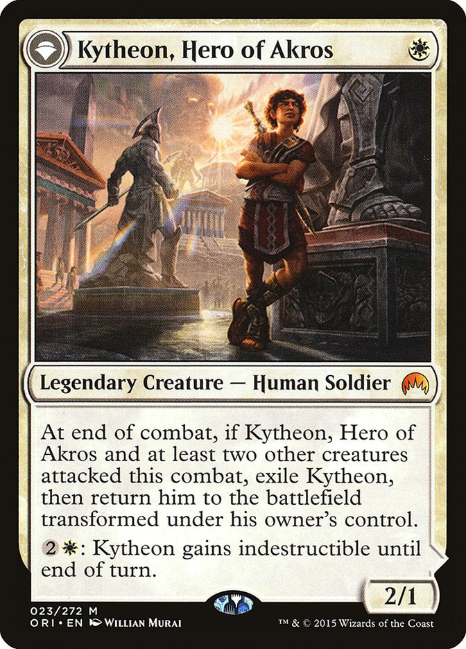 Kytheon, Hero of Akros // Gideon, Battle-Forged [Magic Origins] | Impulse Games and Hobbies