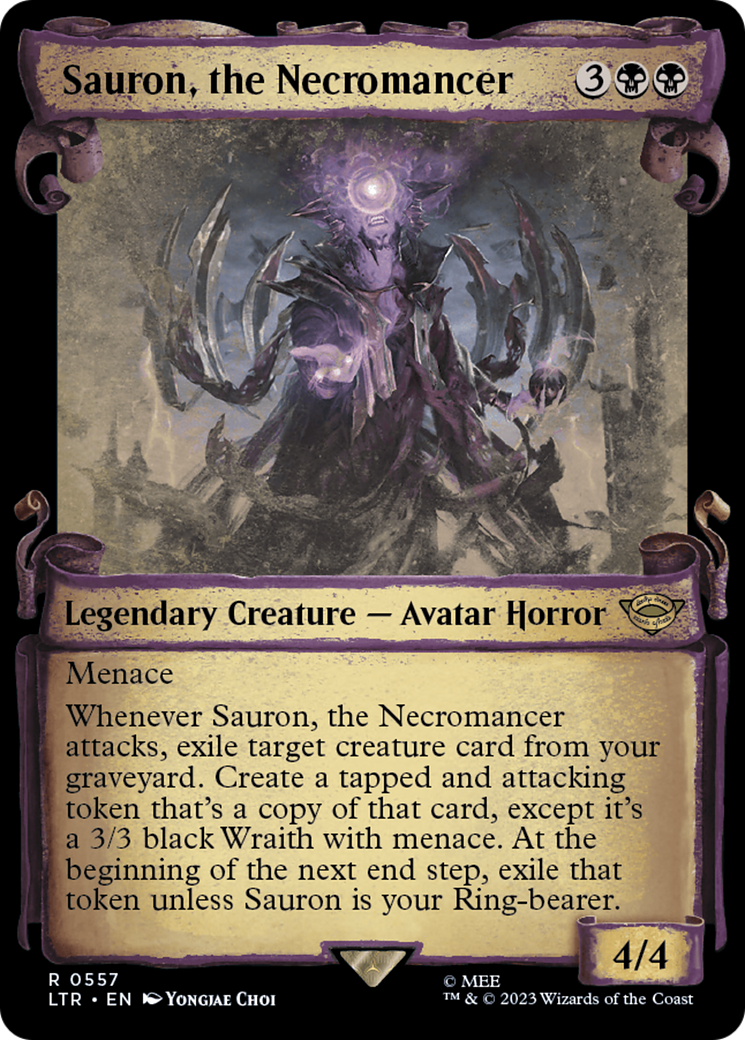 Sauron, the Necromancer [The Lord of the Rings: Tales of Middle-Earth Showcase Scrolls] | Impulse Games and Hobbies
