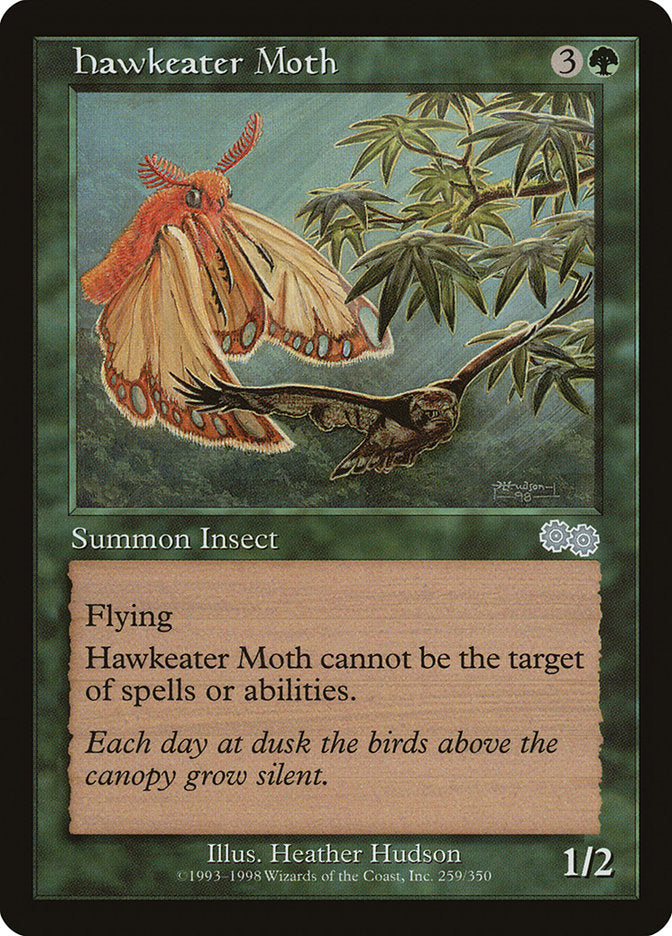 Hawkeater Moth [Urza's Saga] | Impulse Games and Hobbies