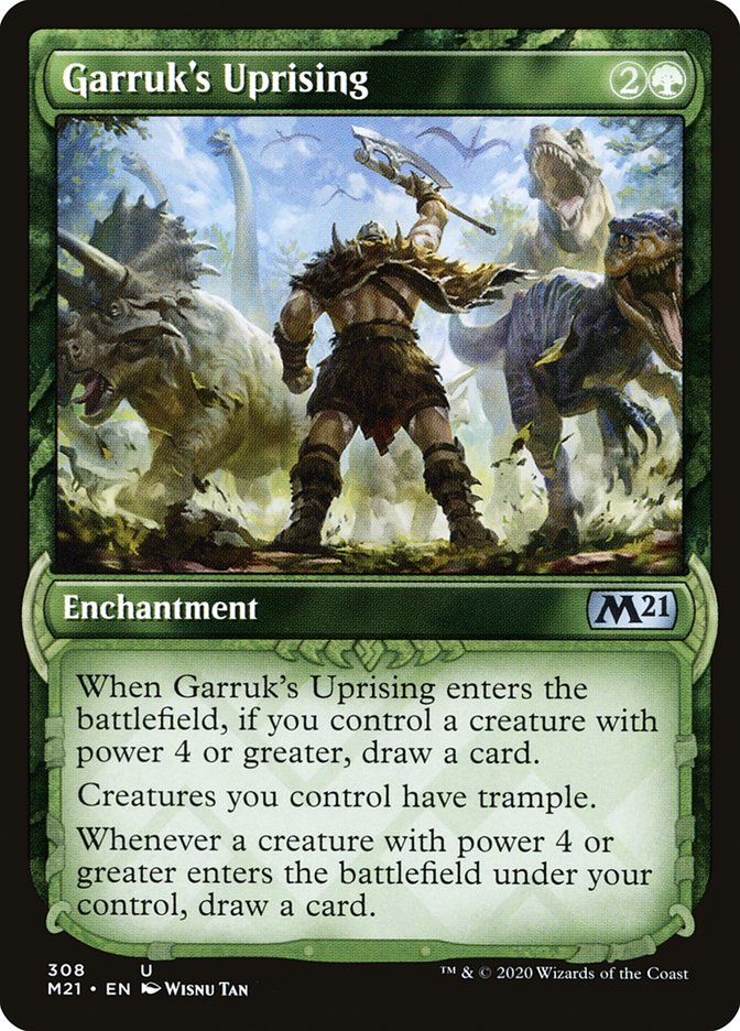 Garruk's Uprising (Showcase) [Core Set 2021] | Impulse Games and Hobbies