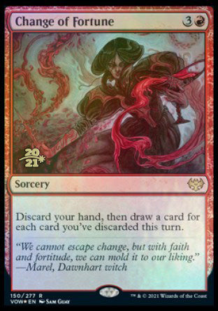 Change of Fortune [Innistrad: Crimson Vow Prerelease Promos] | Impulse Games and Hobbies